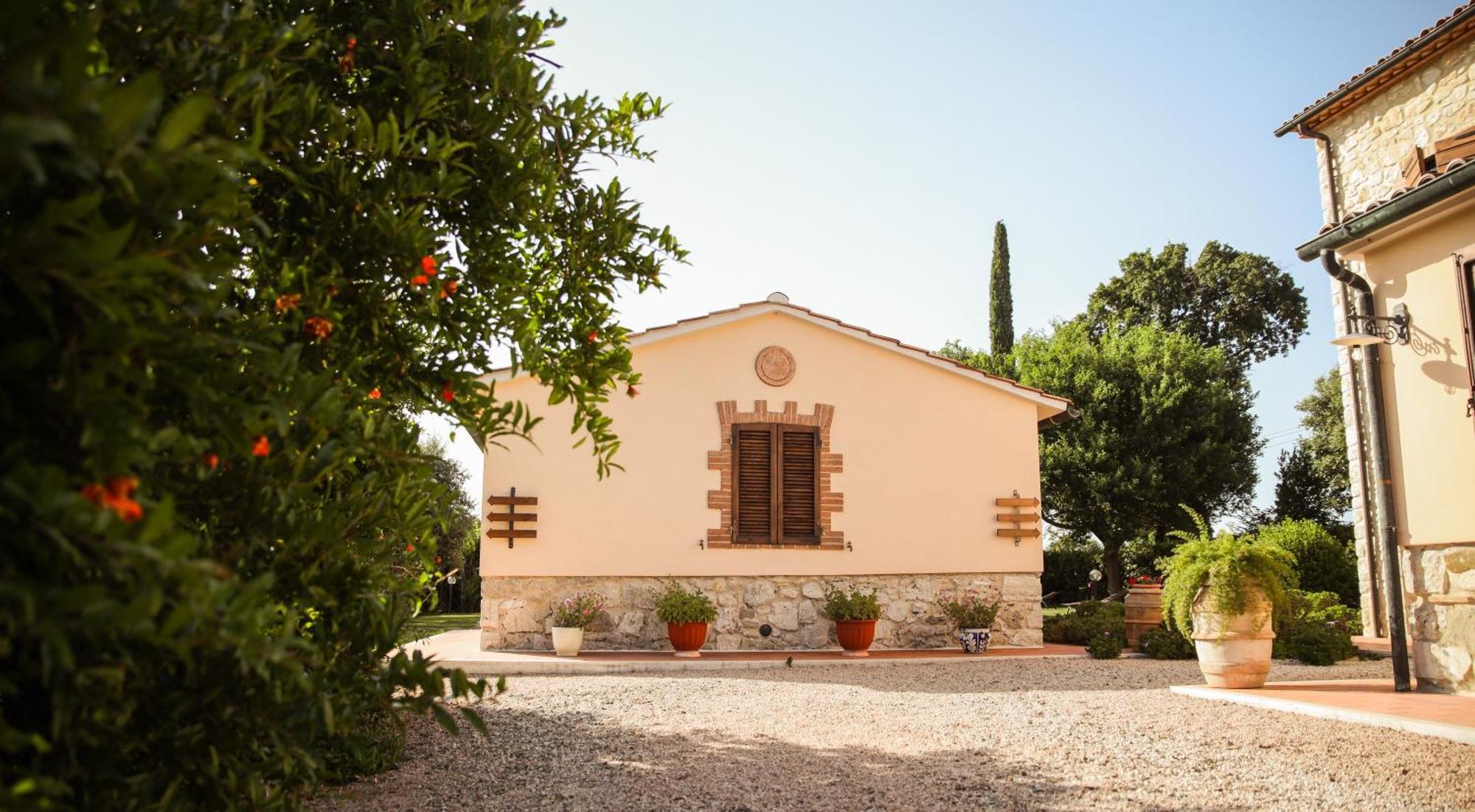 Agriturismo La Vecchia Quercia Montemerano Bagian luar foto