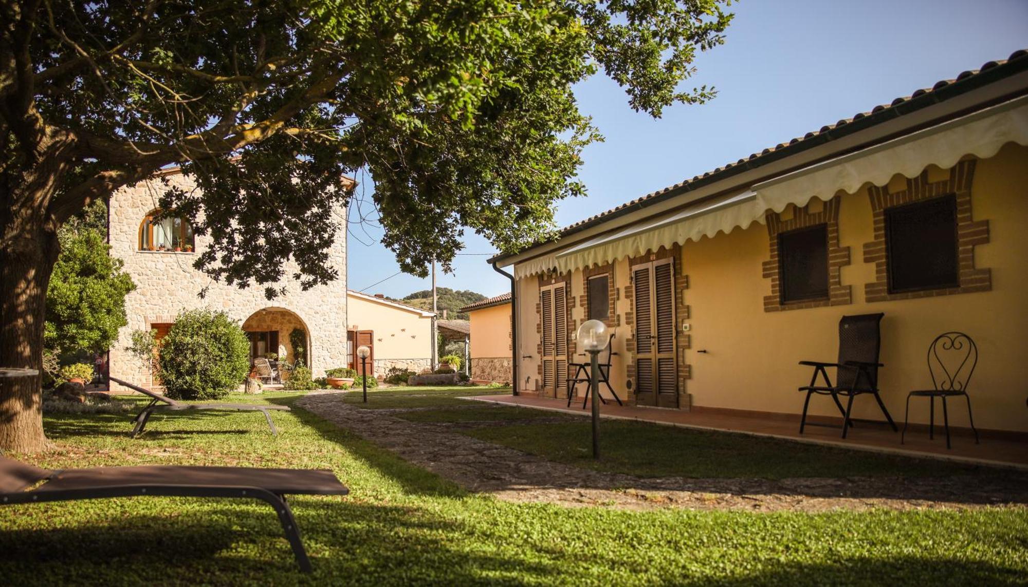 Agriturismo La Vecchia Quercia Montemerano Bagian luar foto