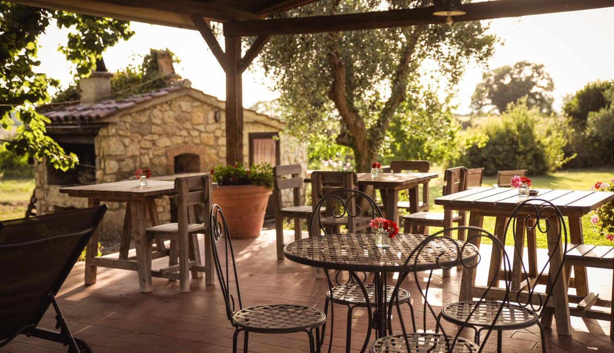 Agriturismo La Vecchia Quercia Montemerano Bagian luar foto