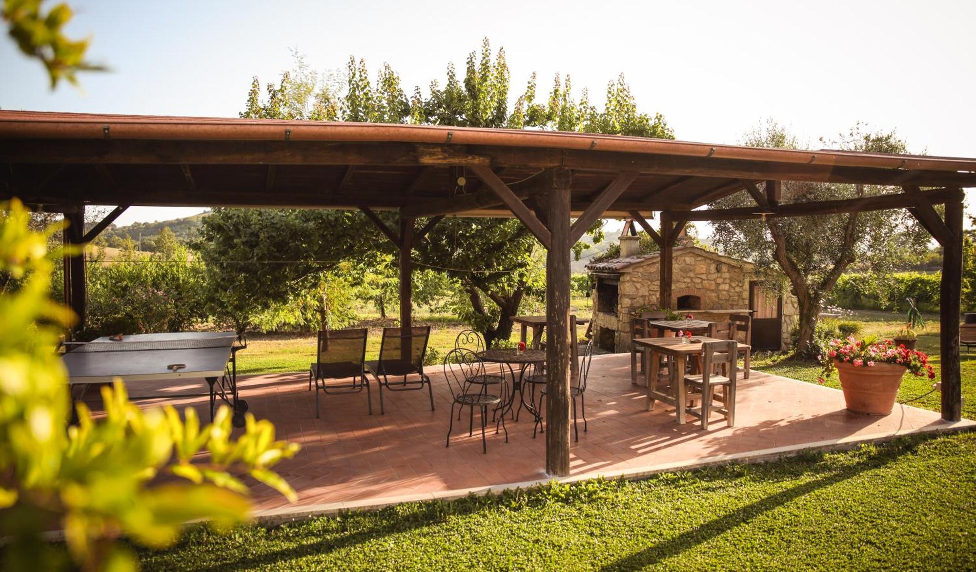 Agriturismo La Vecchia Quercia Montemerano Bagian luar foto
