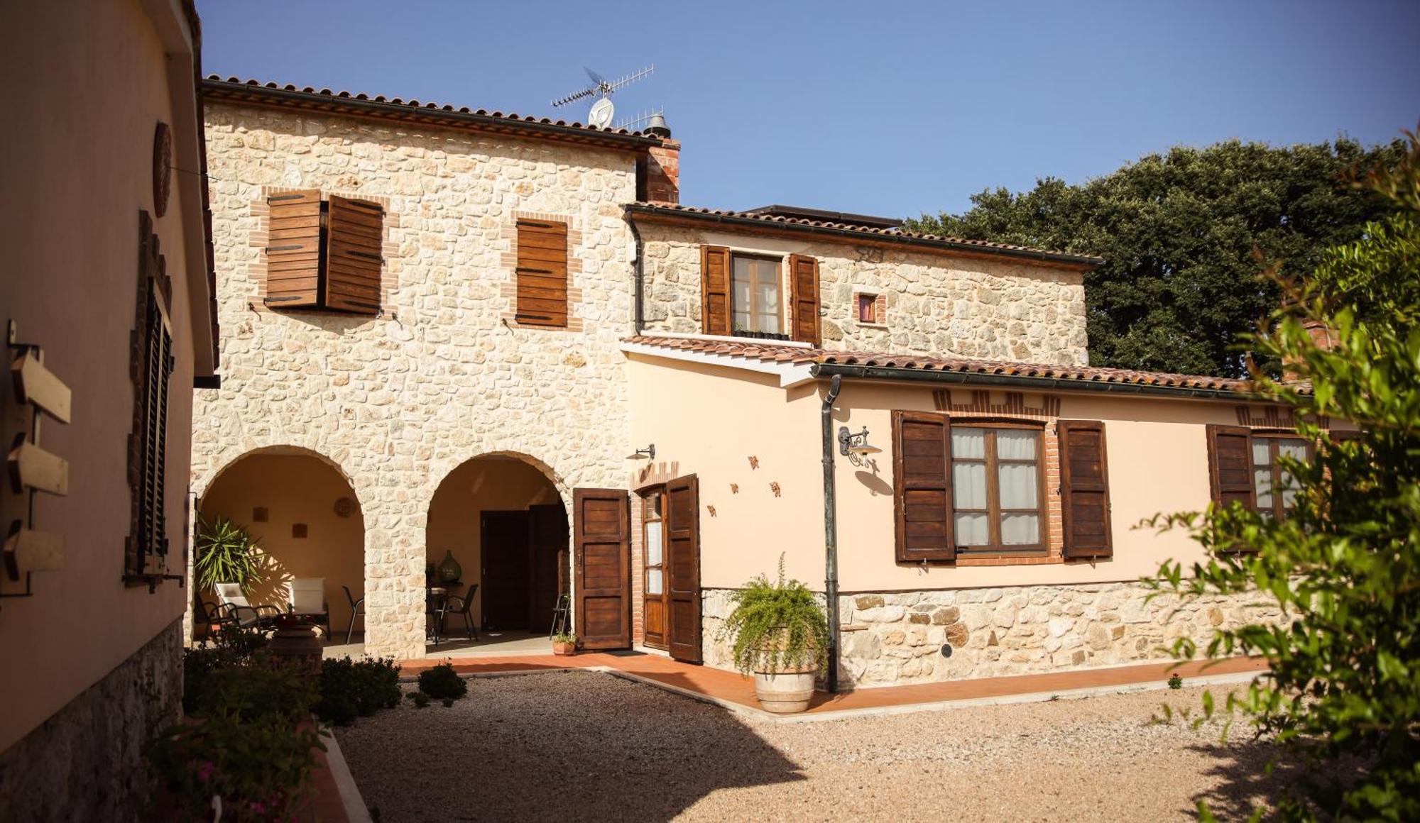Agriturismo La Vecchia Quercia Montemerano Bagian luar foto